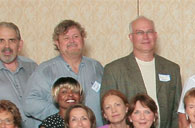 Enlarged left side of 40th reunion photo; 2008