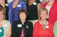 Enlarged left side of 40th reunion photo; 2008