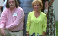 enlarged right side of 35th reunion photo; 2004