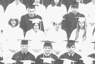 enlarged right side of class graduation photo