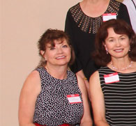 enlarged left side of 40th Reunion photo, 2010