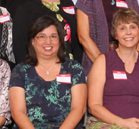 enlarged right side of 40th Reunion photo, 2010