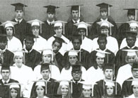 enlarged left side of grad photo