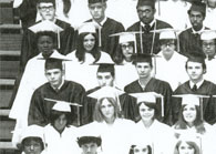 enlarged left side of grad photo