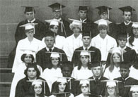 enlarged left side of grad photo