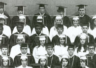 enlarged right side of grad photo