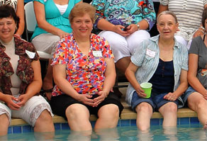 40th Reunion; 2011; enlarged left side of photo