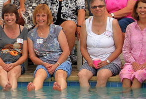 40th Reunion; 2011; enlarged right side of photo