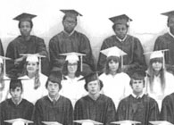 enlarged right side of grad photo