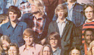 enlarged right side of photo, Class of 1976