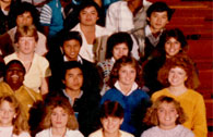 enlarged right side of class photo