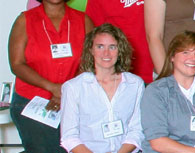 enlarged left side of 20th reunion photo