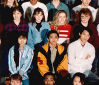 enlarged right side of class photo