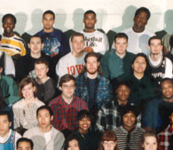 enlarged right side of class photo