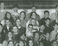 enlarged left side of senior group photo