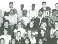 enlarged right side of class photo