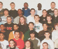 enlarged left side of 2005 class photo