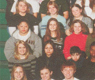 enlarged left side of 2005 class photo