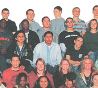 enlarged right side of class photo