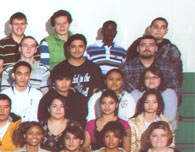 enlarged right side of 2009 grad photo