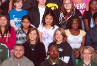 enlarged right side of Class 2012 photo