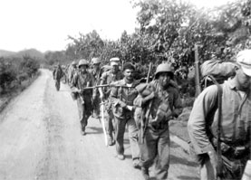 Korea: H-3-7 Column; April, 1951