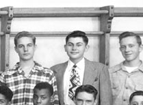 enlarged right side of December, 1947 graduation