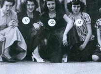 enlarged right side of graduation photo with numbers