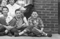 enlarged right side of Class of June, 1950