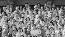 June, 1955 graduation photo