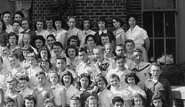 June, 1955 graduation photo