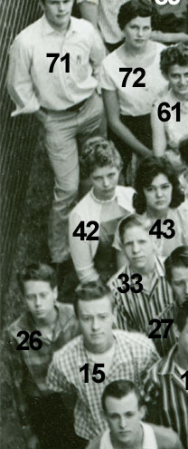 enlarged left side of photo with numbers