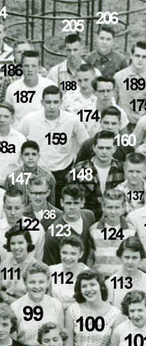 enlarged right side of photo with numbers