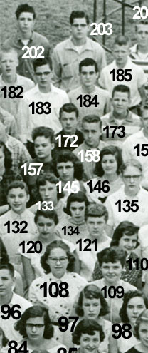 enlarged right side of photo with numbers